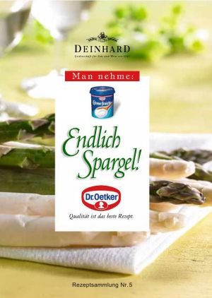 [Rezeptheft 05] • Endlich Spargel